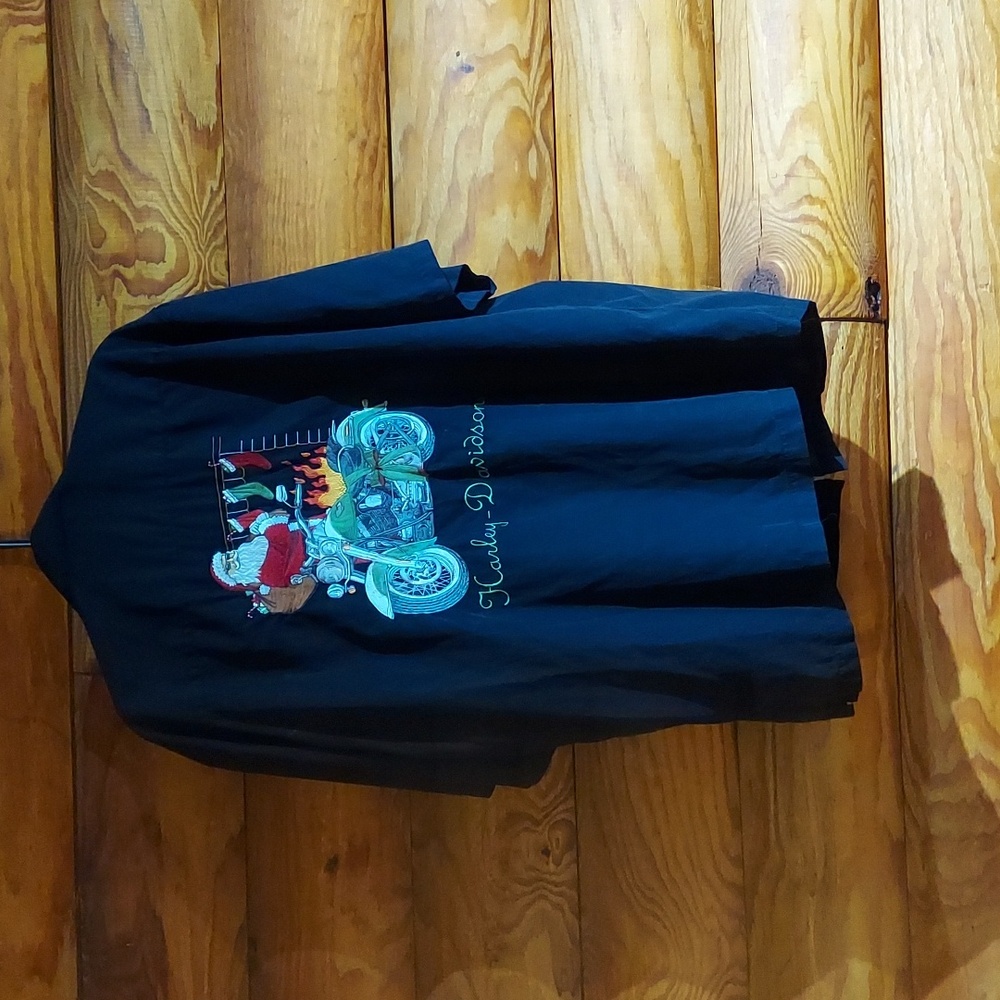 Men's Harley-Davidson short sleeve shirt, 2xl, lightweight breathable material - Picture 3 of 5